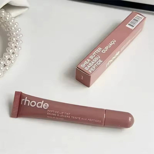 Rhode Fashion Color Lipstick Vanilla Portable Lip Gloss Hot Lipstick Salted Caramel Lip Protection Moisturizing👄Rhode Lip Tint 👄