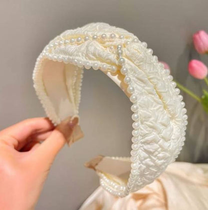 Pearl Knotted Headband