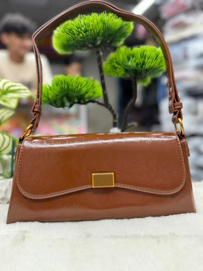 Luxury Brand Crossbody Bags for Women Fashion Design Underarm 2025 Woman Shoulder Bag Female Handbag and Purses Solid Color