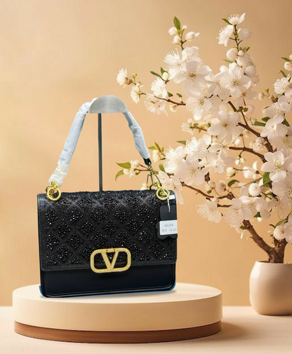 Luxury Designer Women's Handbag Crystal Shiny Rhinestones Diamond Evening Bag Wedding Party Clutch Purse Shoulder Crossbody Bag