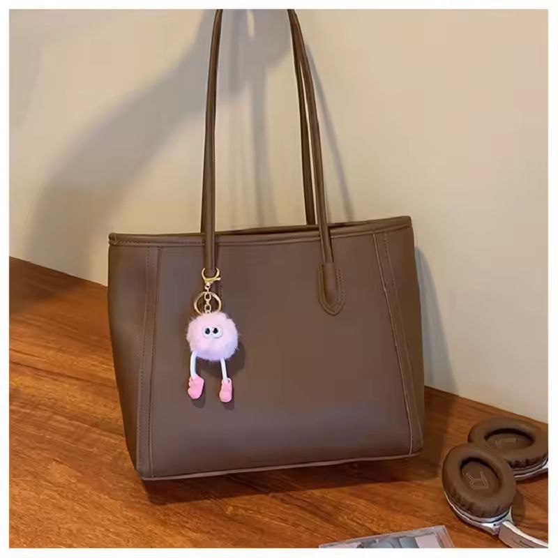 Large Capacity Shoulder Bag Handbag for Commuting and Casual Use Versatile Tote Bag Color Blocking Single Tote Women's Bag