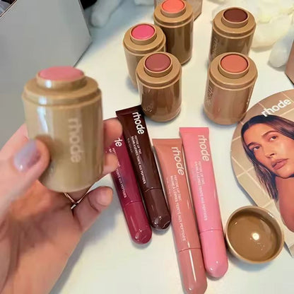 Rhode Fashion Color Lipstick Vanilla Portable Lip Gloss Hot Lipstick Salted Caramel Lip Protection Moisturizing👄Rhode Lip Tint 👄