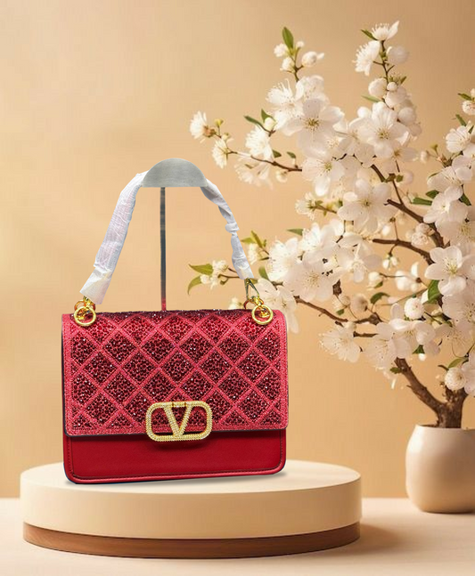 Luxury Designer Women's Handbag Crystal Shiny Rhinestones Diamond Evening Bag Wedding Party Clutch Purse Shoulder Crossbody Bag